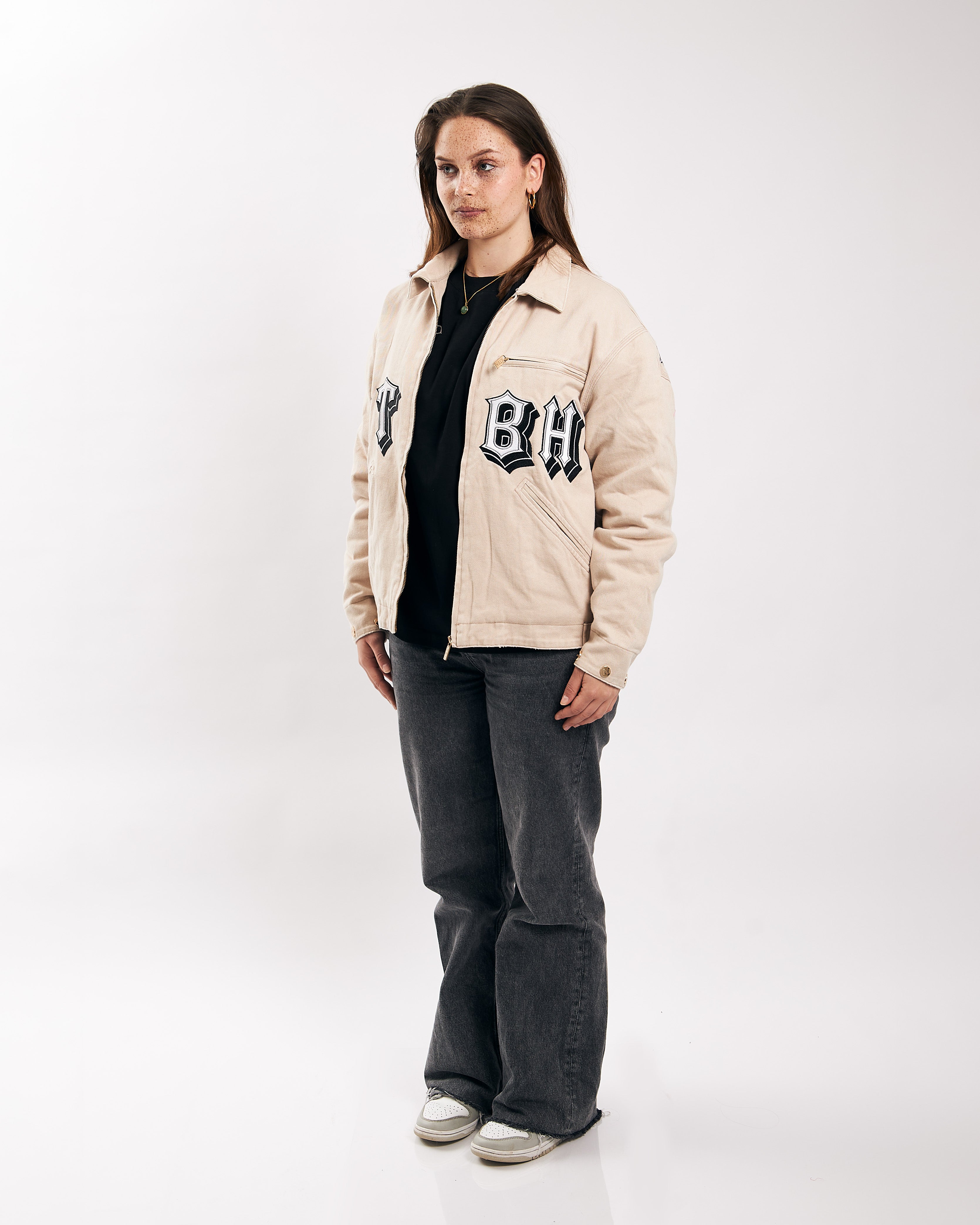 Washed Vintage Jacket Beige