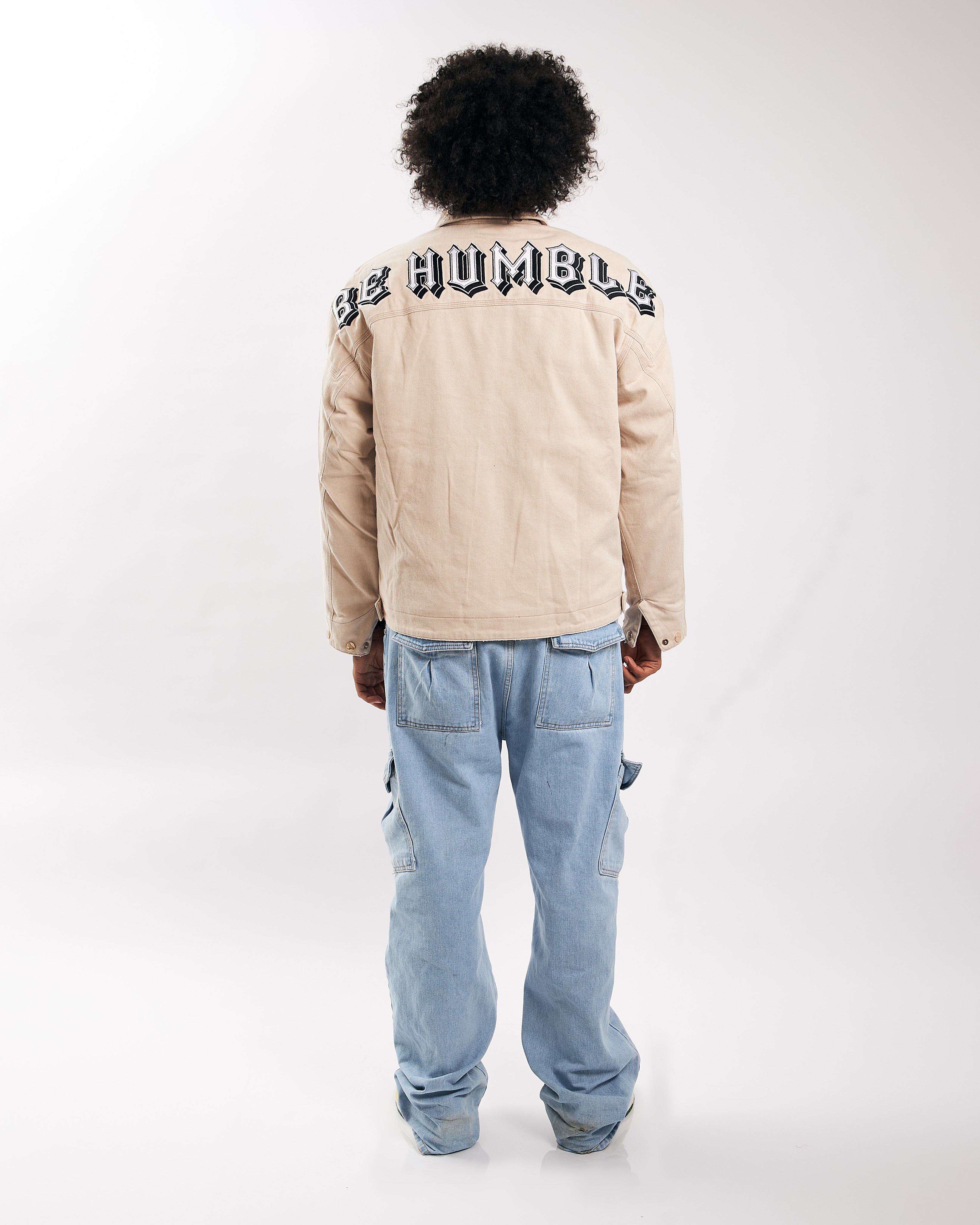 Washed Vintage Jacket Beige