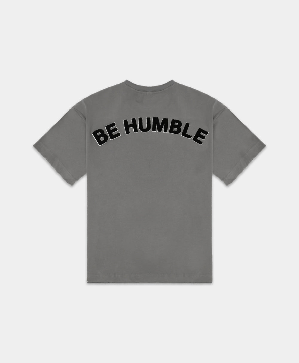 Embroidered T-Shirt Grey