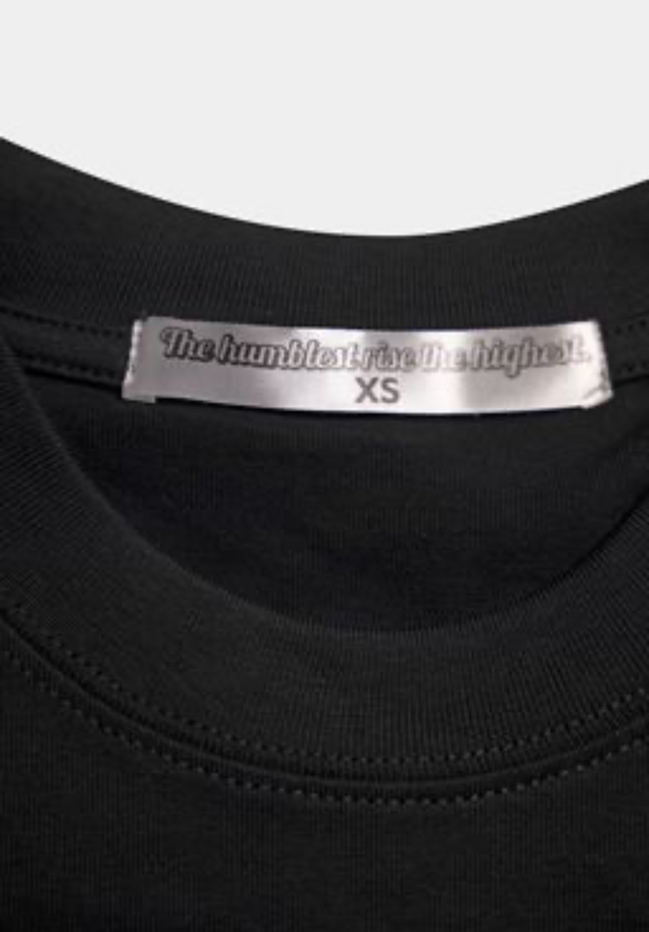 Rise High T-Shirt Black