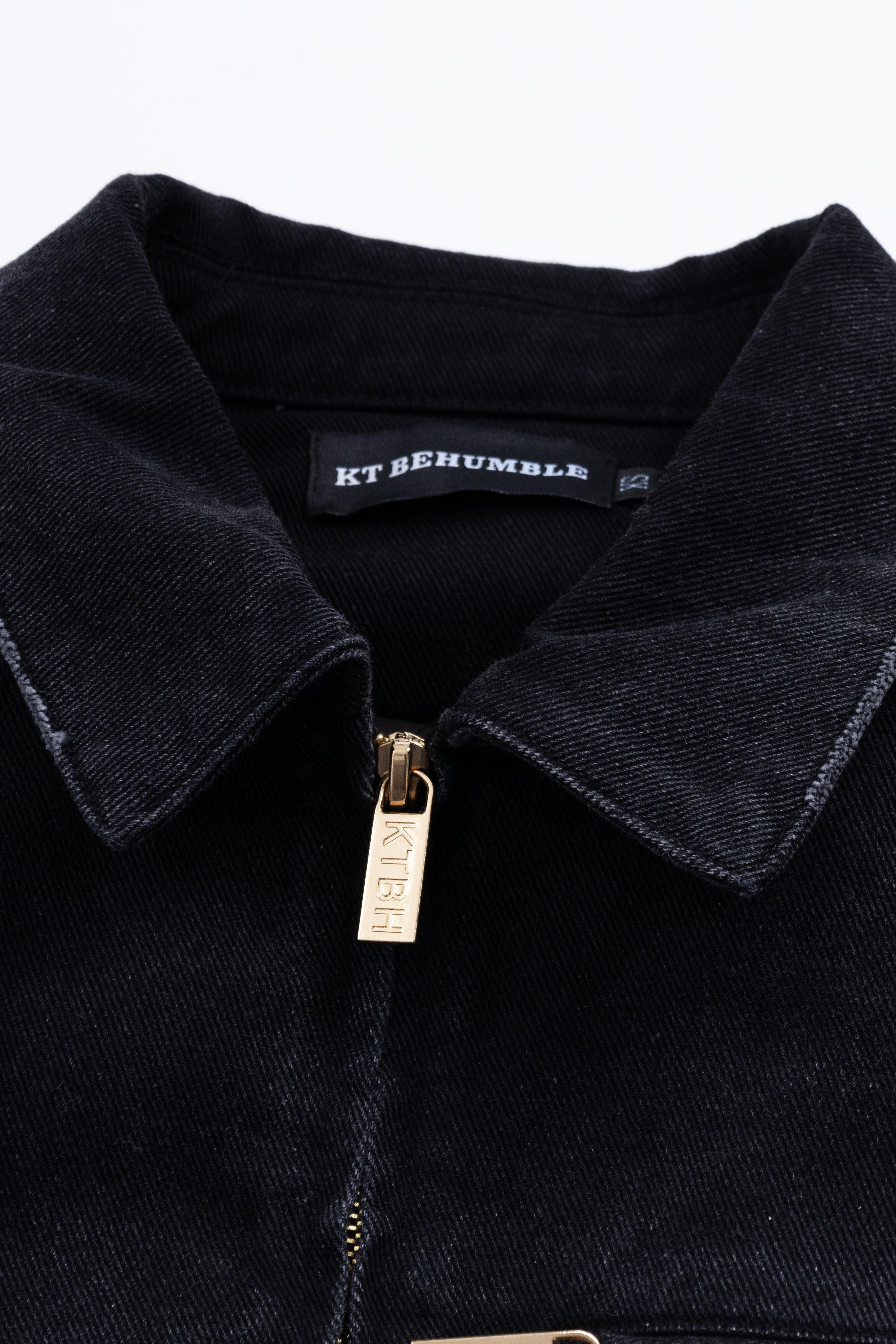 Washed Vintage Jacket Black