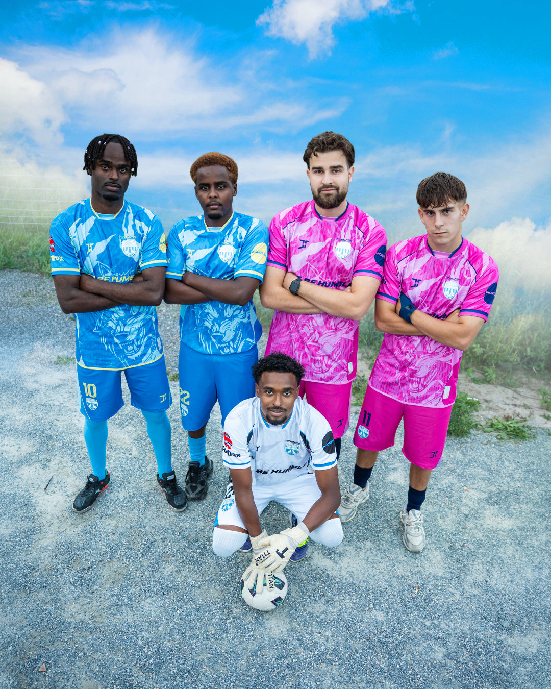SCHIJNDEL FC × KT BE HUMBLE — UITTENUE roze 2026/27