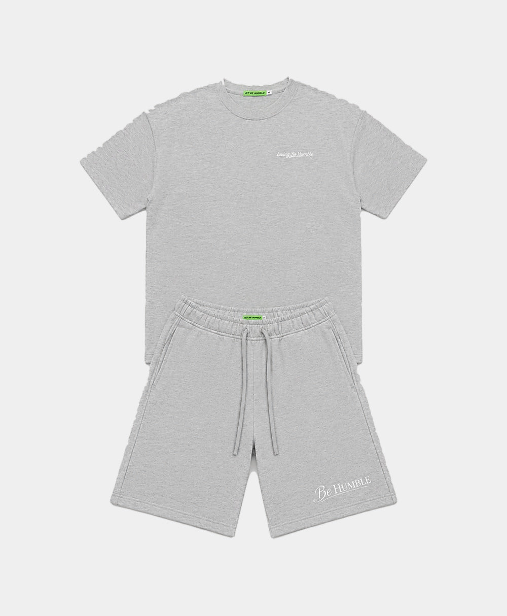 Loving Be Humble Short Grey