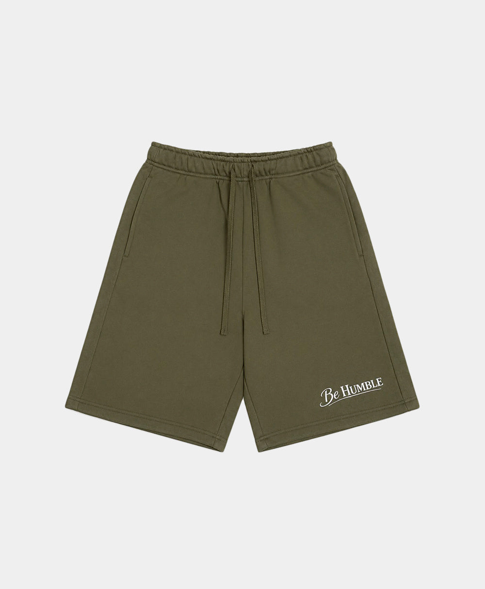 Loving Be Humble Short Olive Green