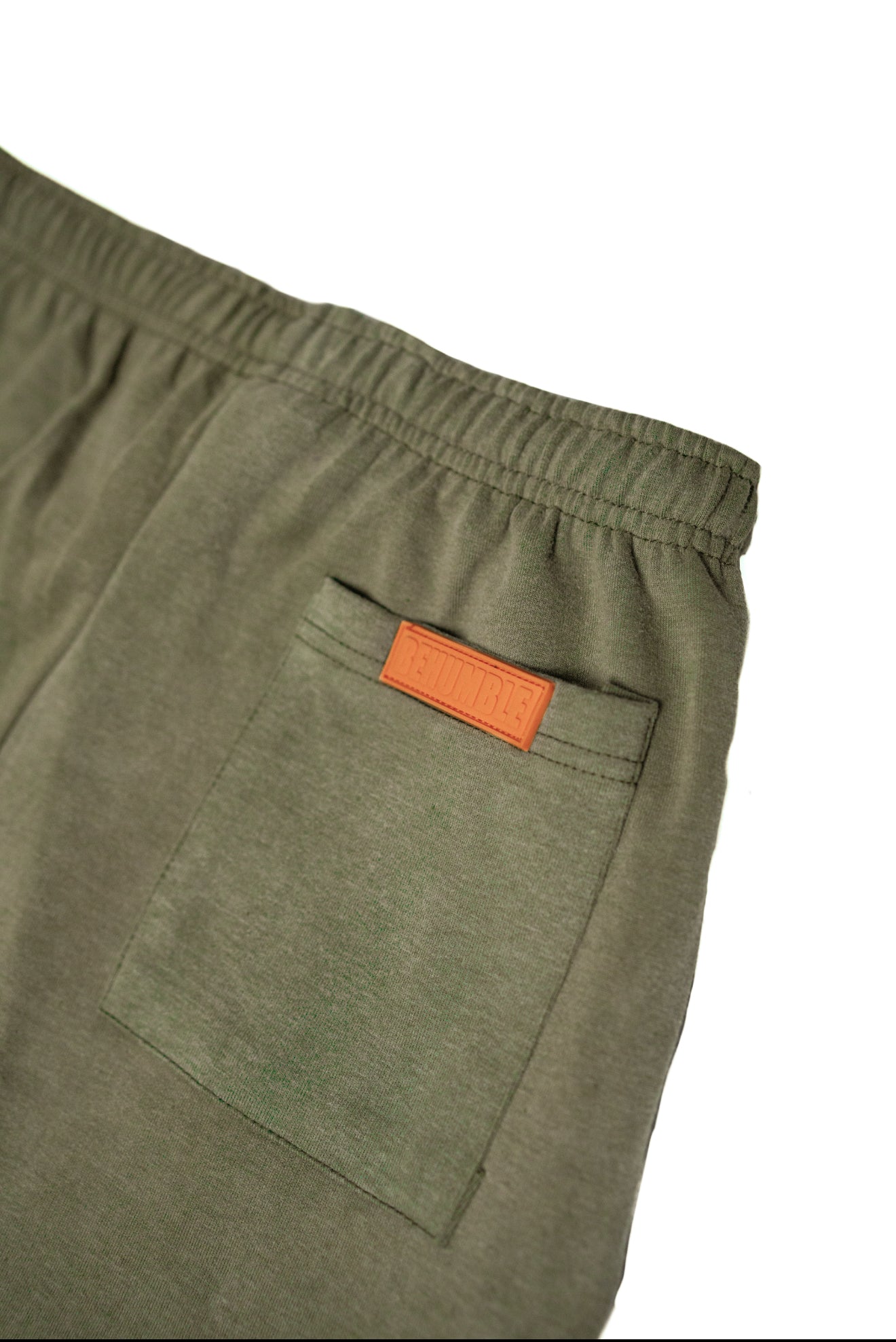 Washed Movement Short Olive Green