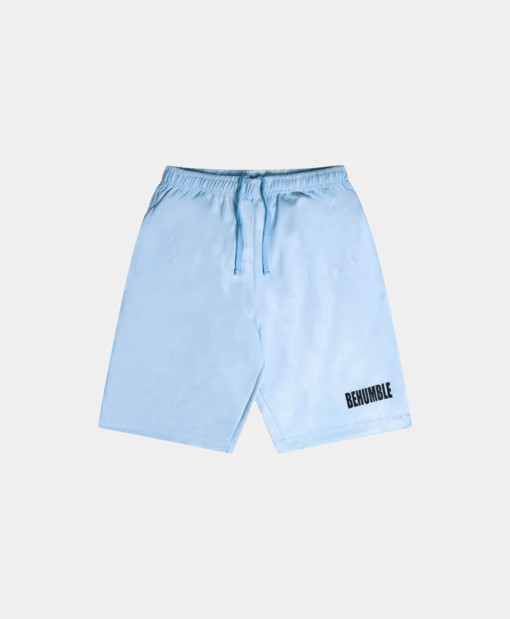 Washed Movement Short Baby Blue Front