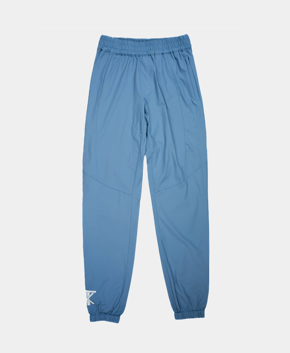 Sport Windbreaker Nylon Trackpants Baby Blue Front