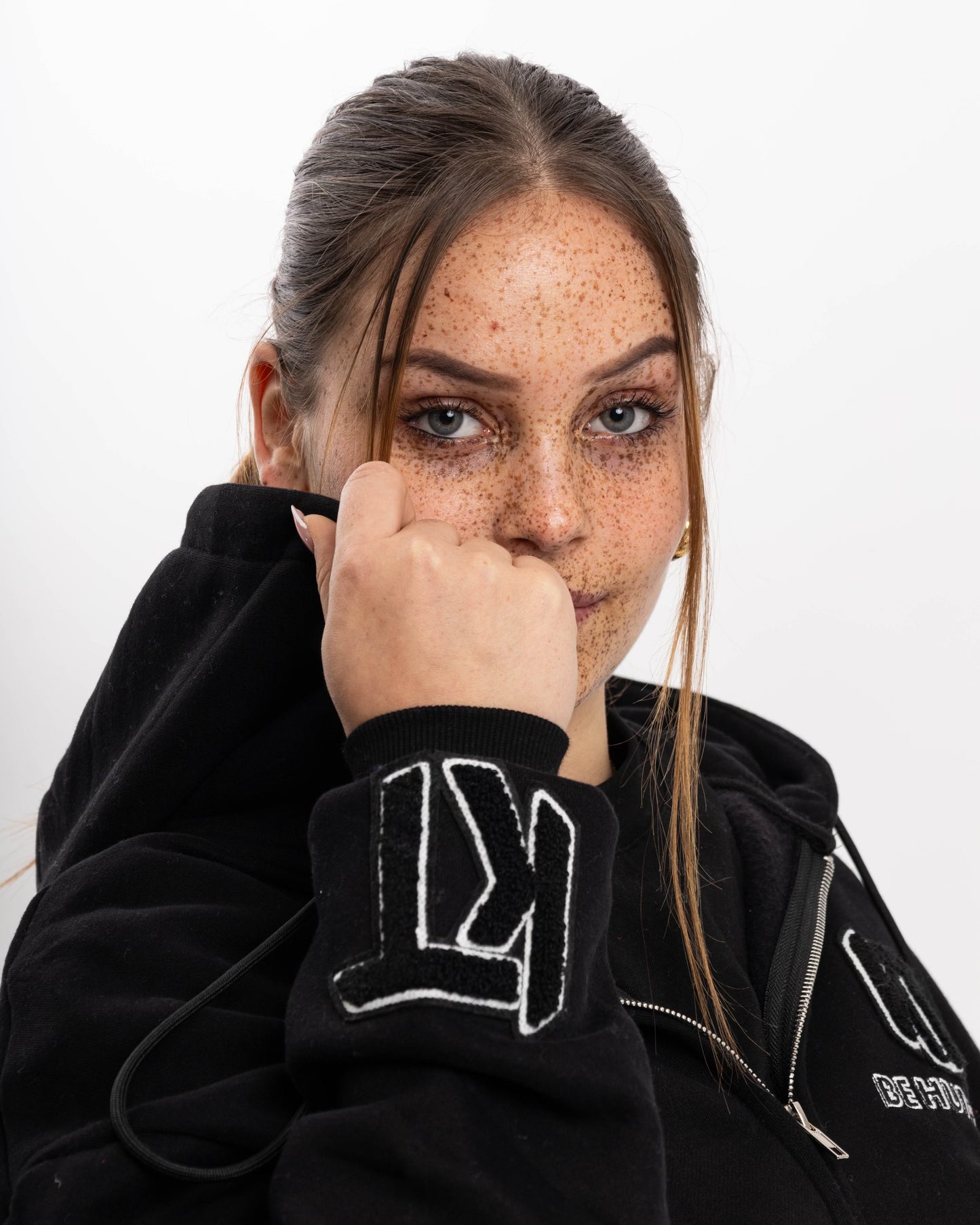 Black Zip-up Hoodie - KTbehumble 