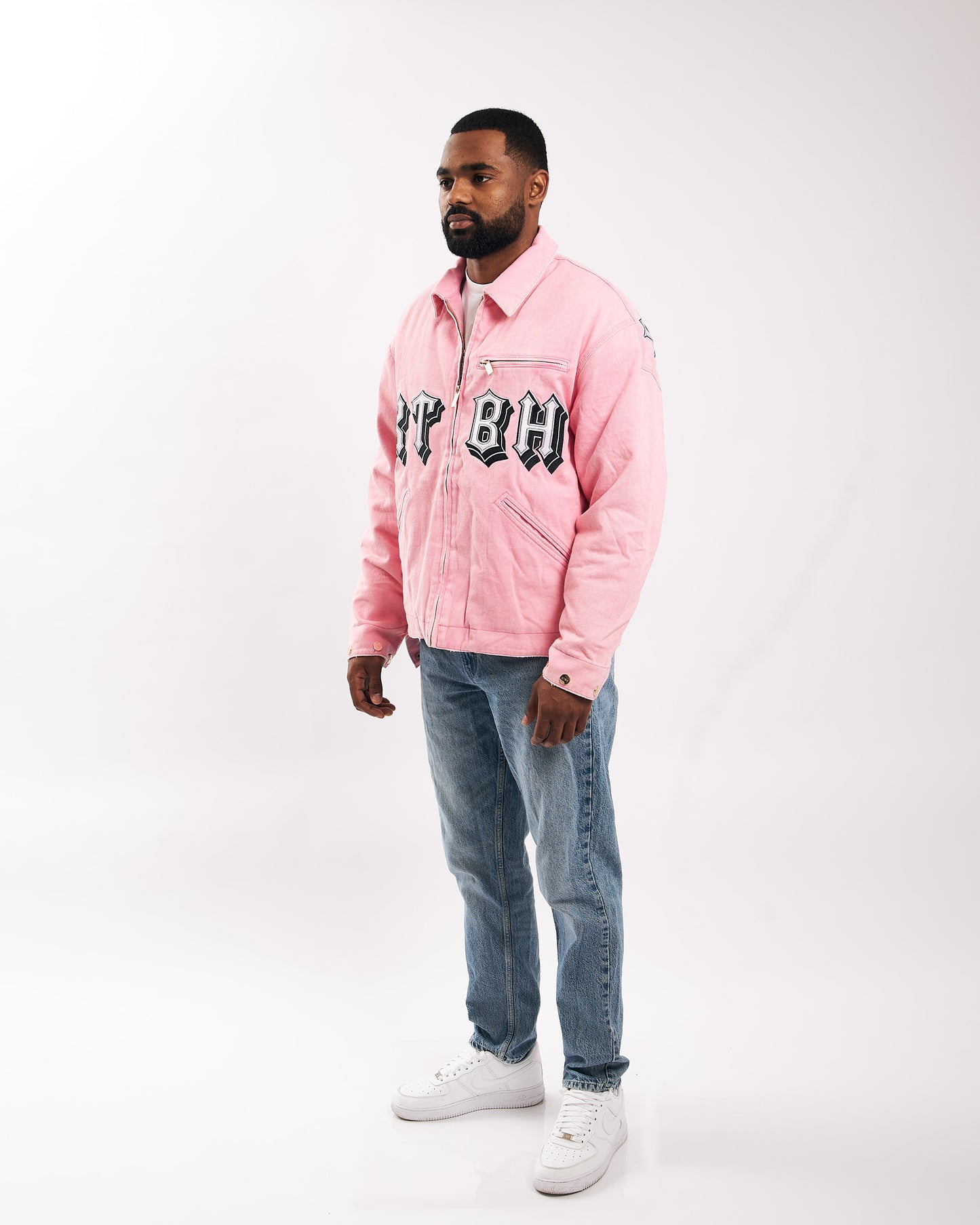 Washed vintage PINK jacket