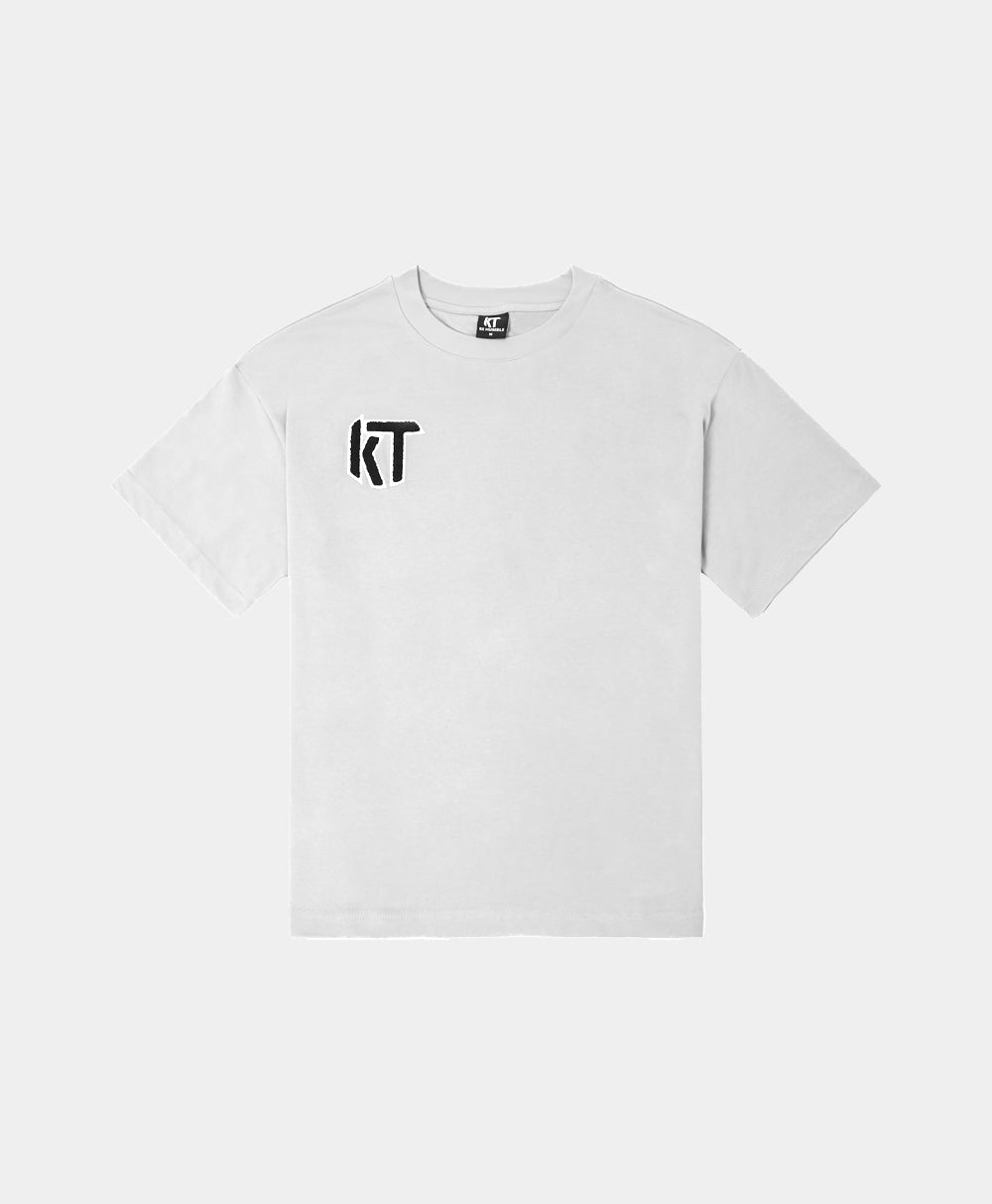 Embroidered T-Shirt White Front