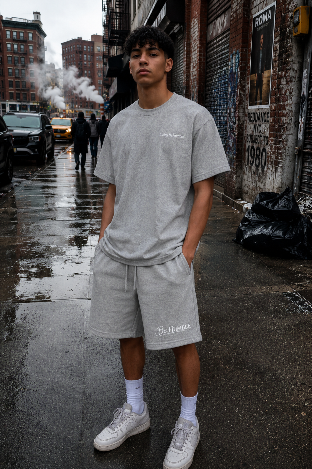 Loving Be Humble T-Shirt Grey