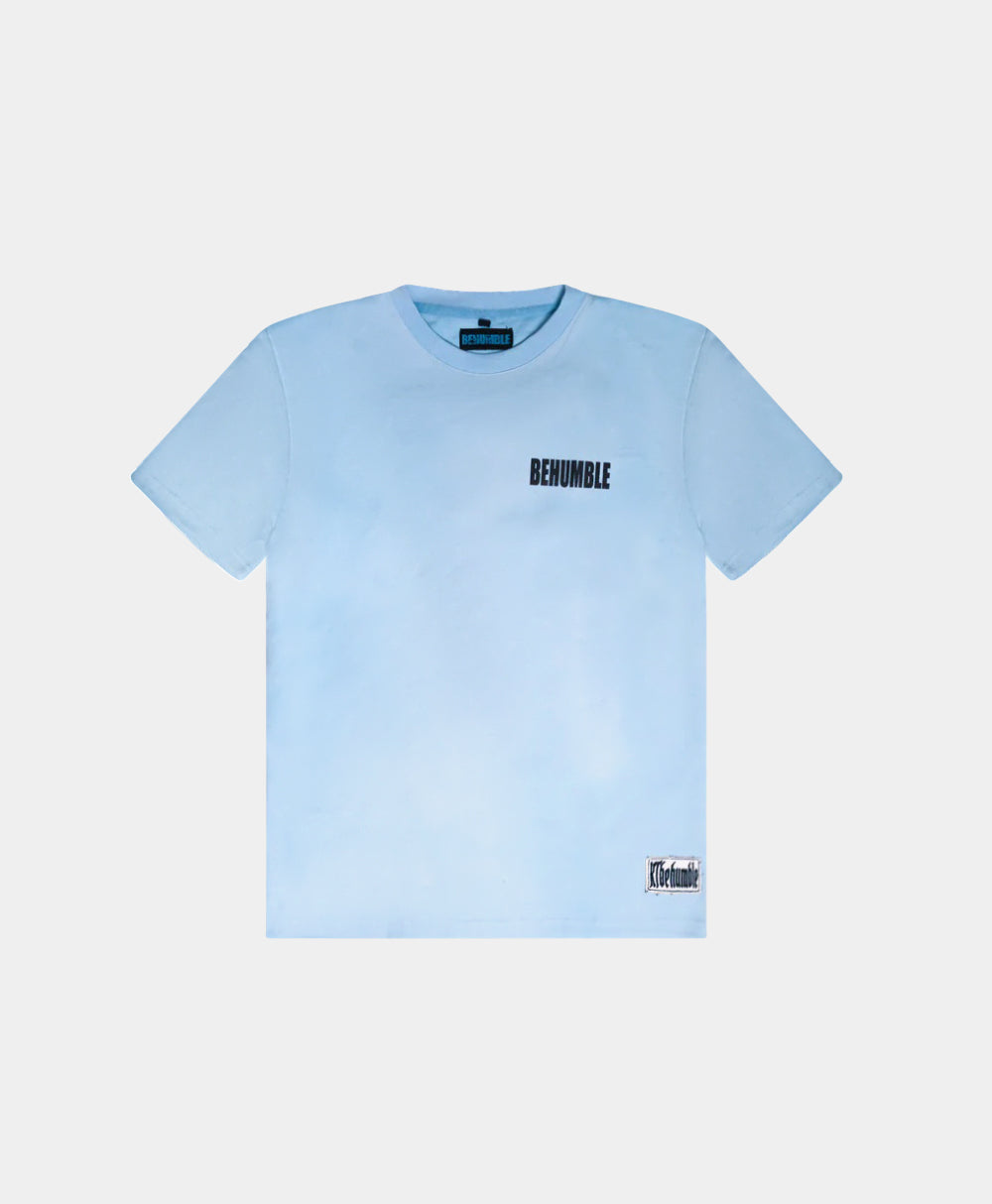 Washed Movement T-Shirt Baby Blue Front
