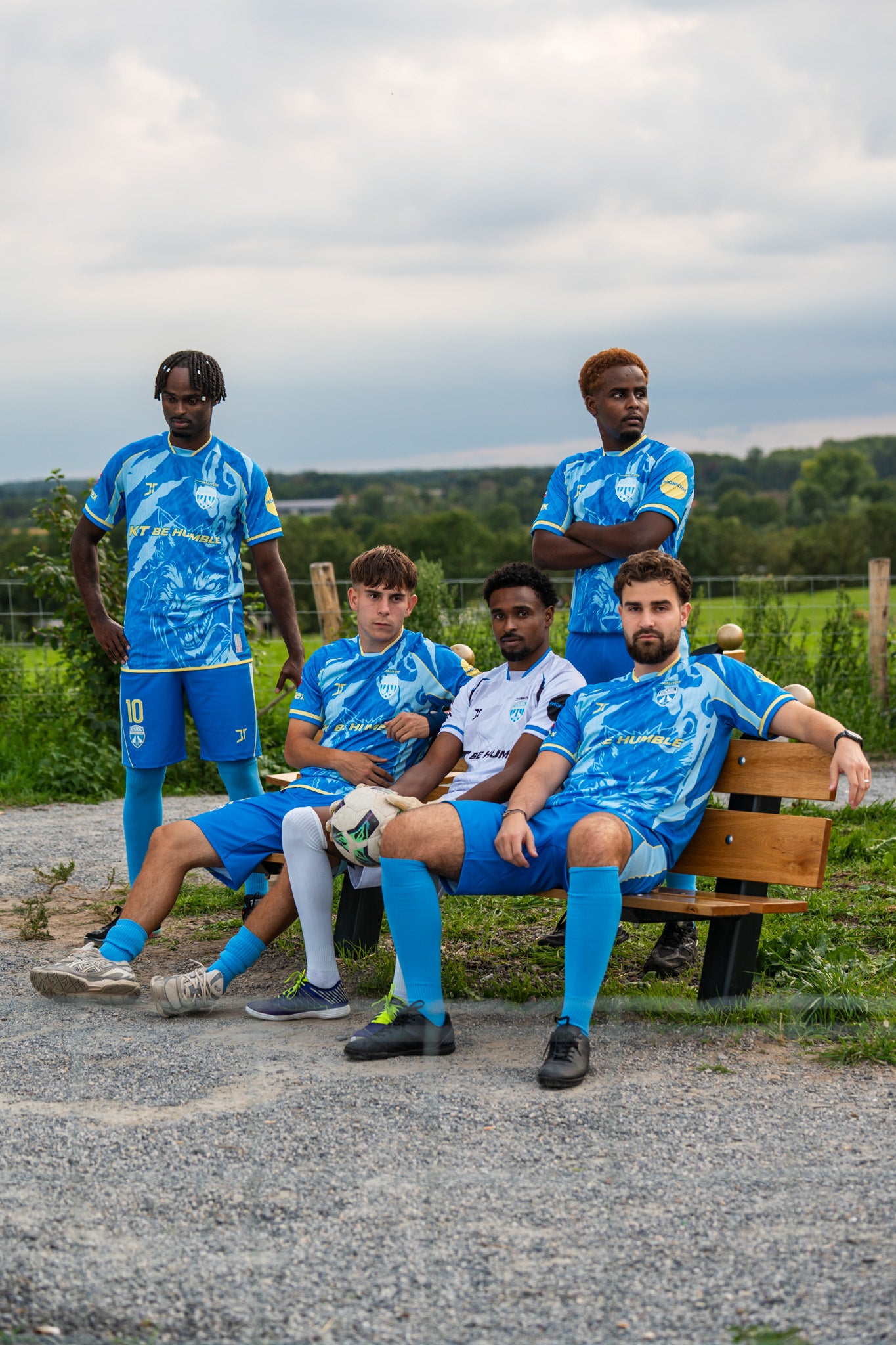 Schijndel FC × KT BE HUMBLE — Thuisshirt 2026/27 Blauw