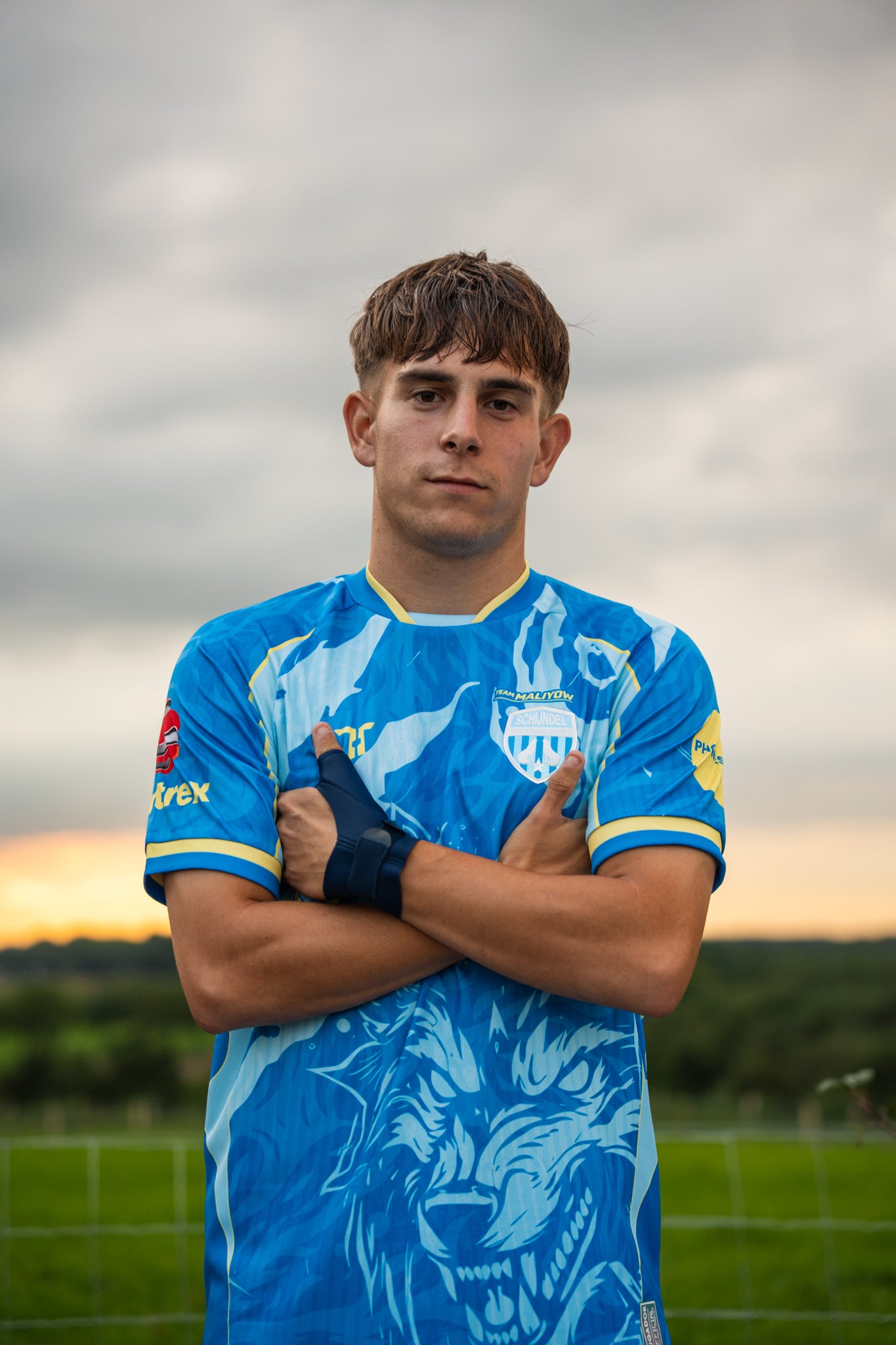 Schijndel FC × KT BE HUMBLE — Thuisshirt 2026/27 Blauw