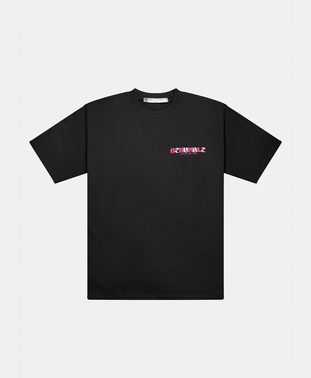 Rise High T-Shirt Black Front